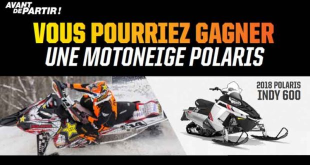 Gagnez une Motoneige Polaris