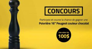 Poivrière 16” Peugeot couleur chocolat