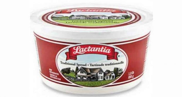 Tartinade traditionnelle ou tartinade à l’ail Lactantia à 1$