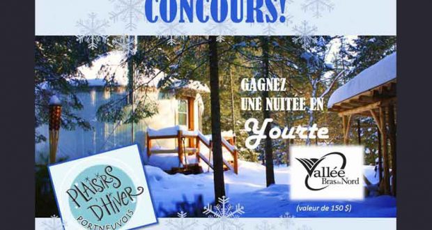 Une nuitée dans une yourte à la Vallée du Bras-du-Nord