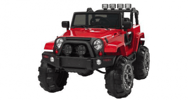 Voiture électrique pour enfant 4x4 Jeep Wrangler