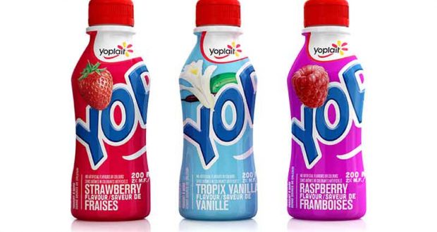 Yogourt à boire Yop à 67¢