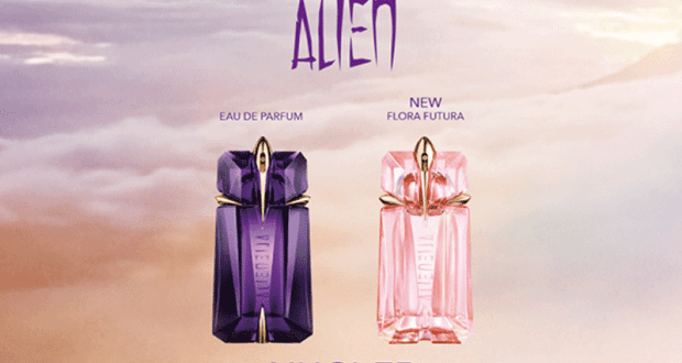 Échantillons d'Eau de Toilette et Eau de Parfum Alien Flora Futura