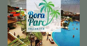 4 laissez-passer pour le Bora Parc Valcartier