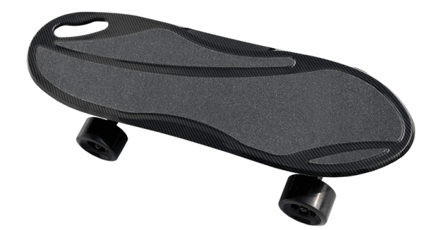 E-Skateboard à deux moteurs en fibre de carbone