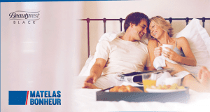 Ensemble matelas et sommier Simmons Beautyrest Black