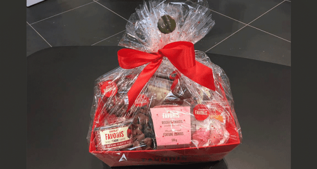 Panier cadeau Chocolats Favoris