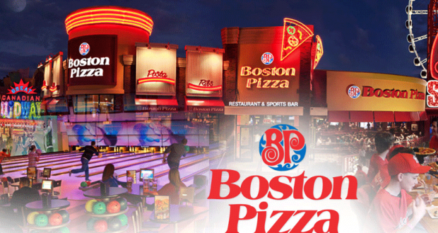 Repas gratuit pour enfant chez Boston Pizza