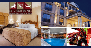 Séjour prestigieux au St-Christophe Hôtel-Boutique et Spa