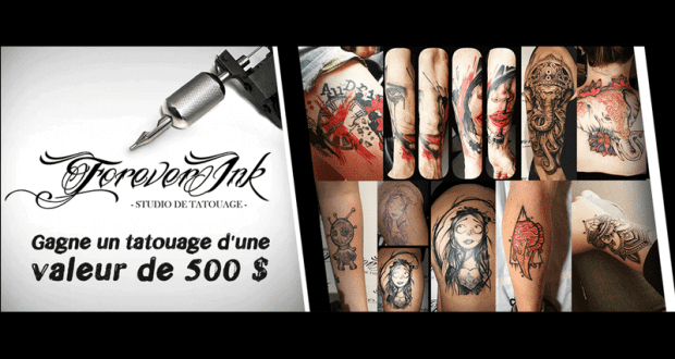 Un tatouage d’une valeur de 500 $