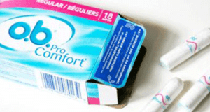 Une boîte gratuite de 18 tampons O.B. Pro Comfort