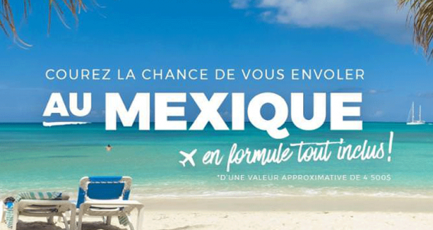 Voyage de 7 jours tout-inclus pour 2 au Mexique (4500$)