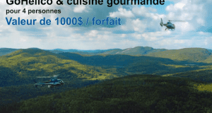 10 forfaits GoHelico et cuisine gourmande