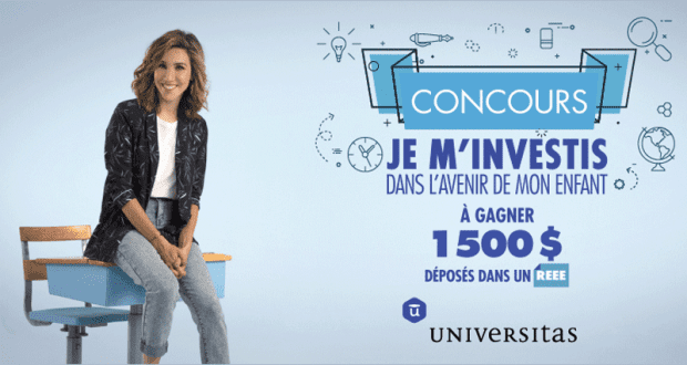 1500 $ déposés dans un REEE Universitas