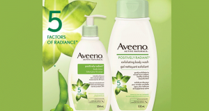 500 Duos de produits AVEENO Positively Radiant Offerts