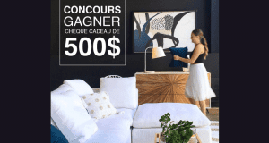 500$ à dépenser en boutique MA mobilier actuel