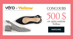 500$ de chaussures chez Yellow