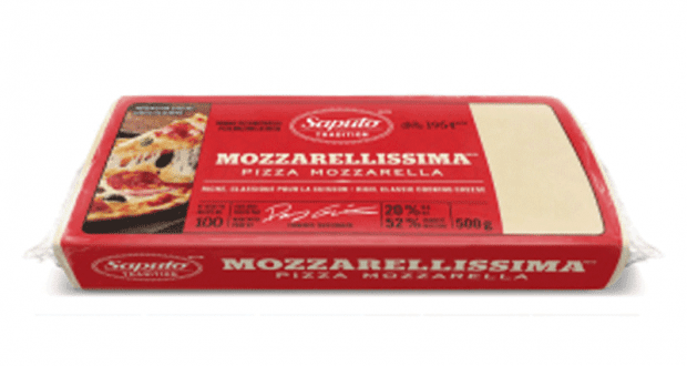 Barre de fromage Mozzarellissima Saputo 500g à 3,88$