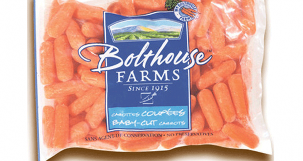 Carottes coupées pellées Bolthouse Farms à 49¢