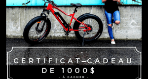 Certificat-cadeau Téo fat bike de 1000$
