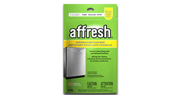 Coupon de 2$ sur un nettoyant pour lave-vaisselle affresh