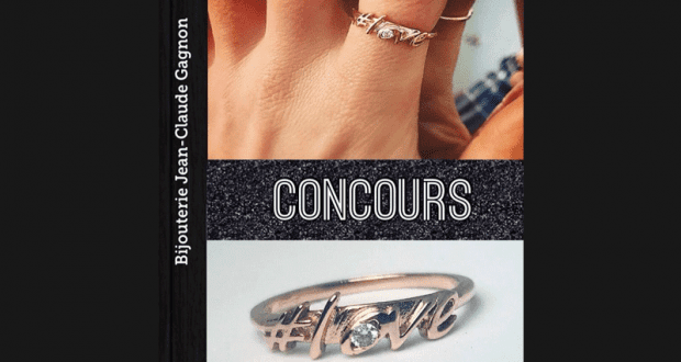 Gagnez cette bague Love très tendance