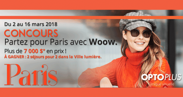 Gagnez des Voyages pour deux à Paris