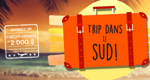 Gagnez un crédit-voyage de 2 000 $ grâce à Voyages Michel Barrette