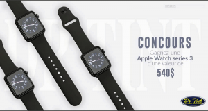 Gagnez une Apple Watch Series 3