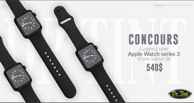 Gagnez une Apple Watch Series 3