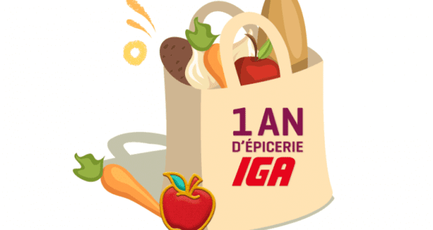 Un an d'épicerie chez IGA