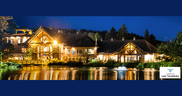 Un forfait de 2 nuitées à l’Auberge du Lac Taureau (1289 $)