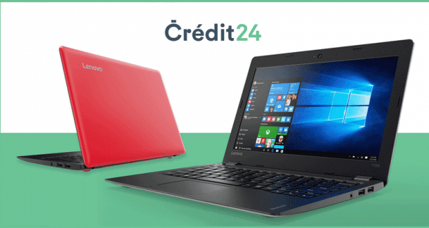 Un laptop Lenovo IdeaPad 110S 11 Rouge