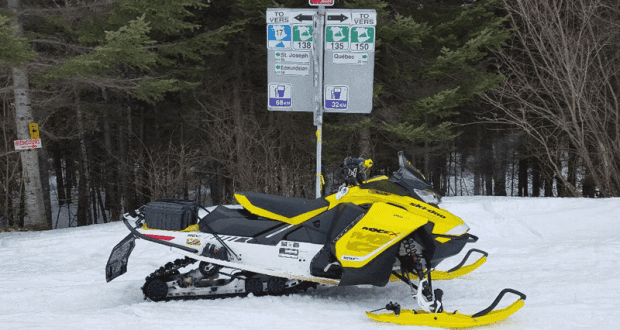 Voyage pour deux en motoneige au Nouveau-Brunswick