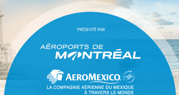 2 billets d'avion aller-retour Montréal-Mexico en vol direct