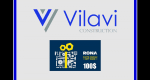 Carte cadeau Rona l'entrepôt de 100$