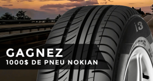 Chèque-cadeau Nokian Tyres de 1000 $