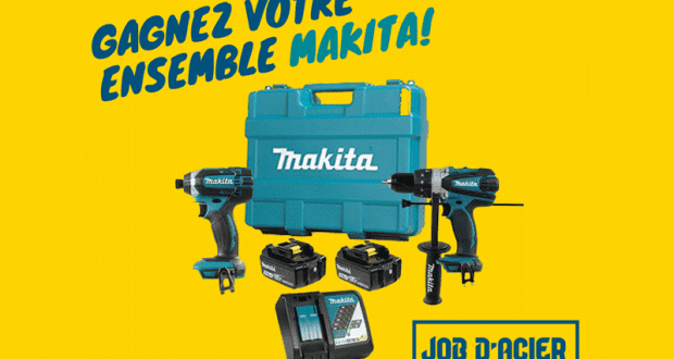 Ensemble Makita d'une valeur de 375$