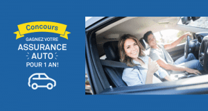 Gagnez votre Assurance-auto pour un an