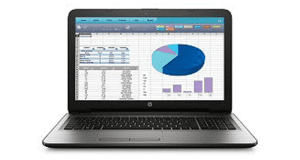 Trois ordinateurs portables HP de 15,6 pouces