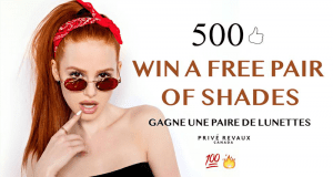 Une paire de lunettes signé Privé Revaux