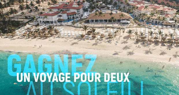 Voyage tout inclus au soleil pour 2 personnes