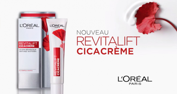 Échantillons gratuits de soin Revitalift CicaCrème de L'Oréal Paris
