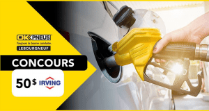 50$ d'essence chez IRVING