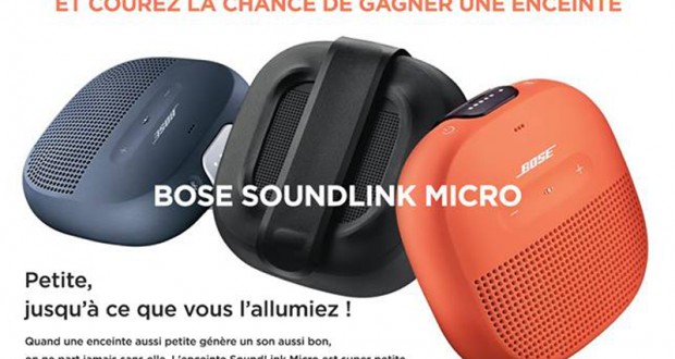 Enceinte Bose Soundlink micro