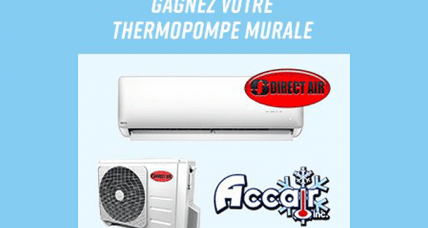 Thermopompe murale 12 000BTU