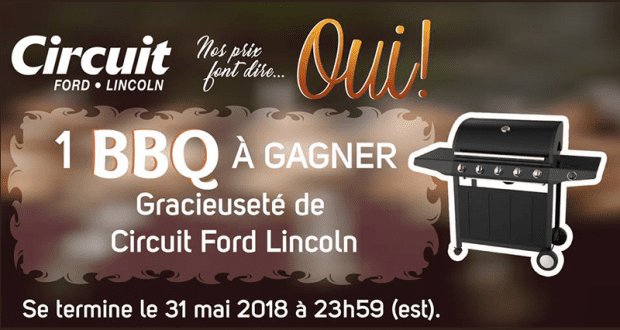 Un BBQ offert par Circuit Ford Lincoln