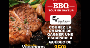 Une escapade à Québec d'une valeur de 350$