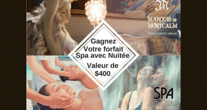 Forfait pour deux personnes comprenant nuitée et Spa