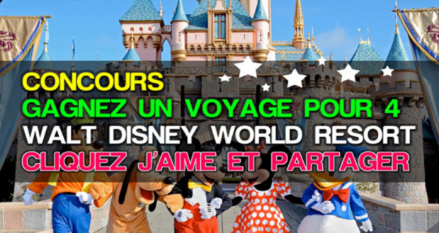 Voyage au Walt Disney World Resort en Floride (10 295 $)